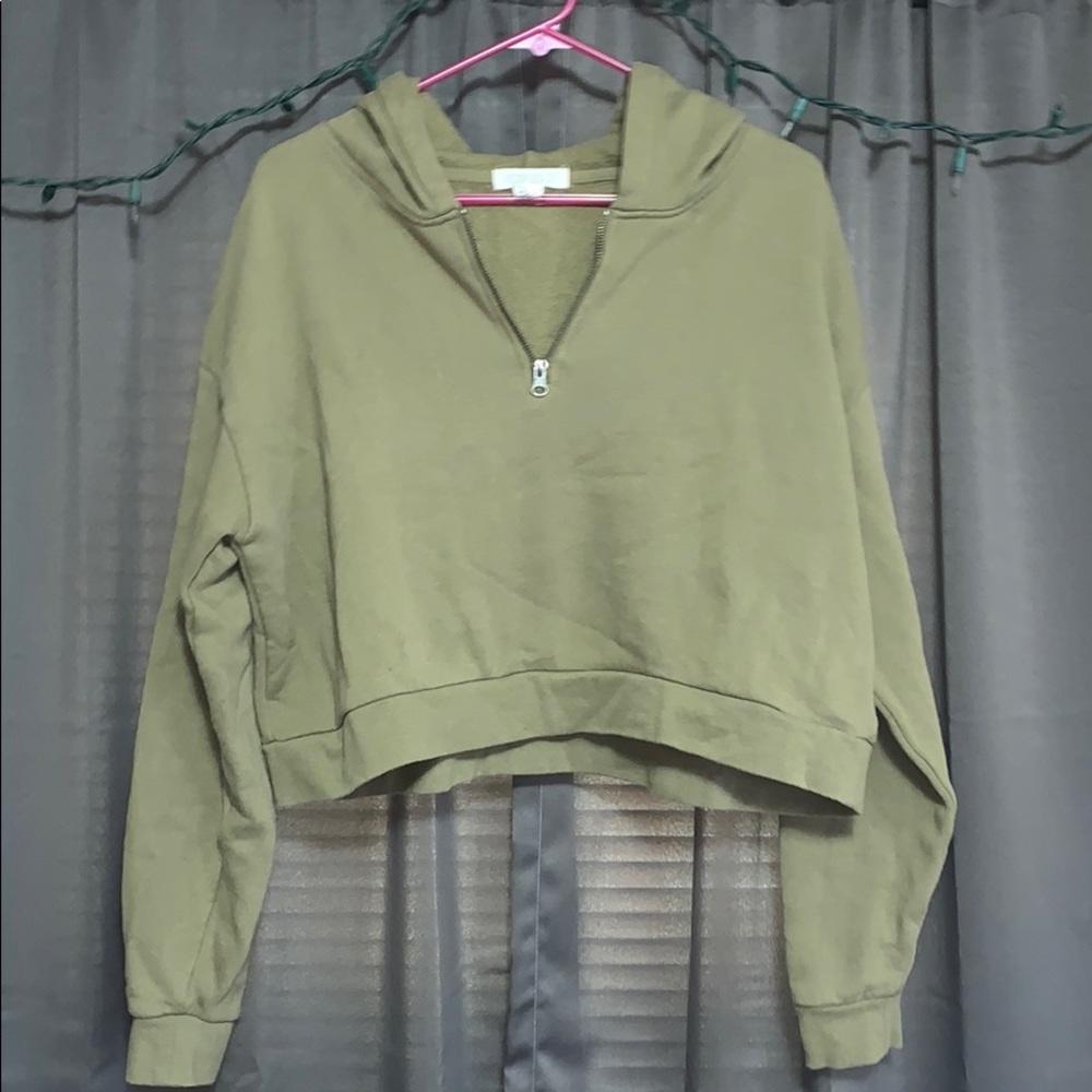 Forever 21 Cropped Hoodie
